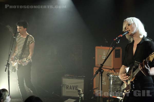 THE RAVEONETTES - 2007-09-20 - PARIS - La Maroquinerie - Sune Rose Wagner -  Sharin Foo